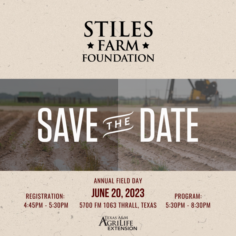 Stiles Farm Save The Date